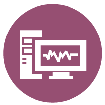 monitoring and evaluation icon